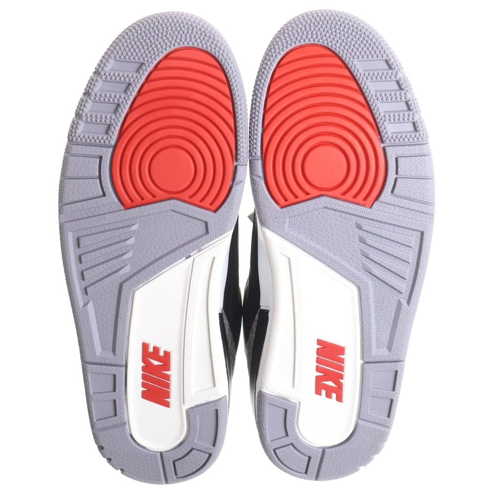 NIKE(ナイキ) AIR JORDAN 3 RETRO エア ジョーダン レトロ ハイカットスニーカー ブラック DN3707-010 US8/26cm