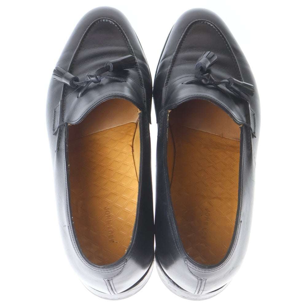 JOHN LOBB(ジョンロブ) Callington Museum Leather Tasselled Loafers カリントン ミュージアム レザー タッセル ローファー ドレスシューズ ブラック 227024