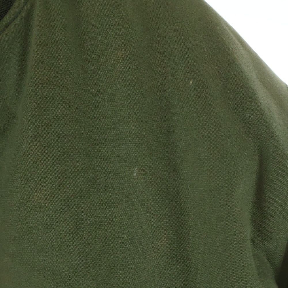 HUMAN MADE(ヒューマンメイド) Flight Jacket インナーボア シロクマバックプリント フライト ブルゾン ジャケット MA-1 グリーン