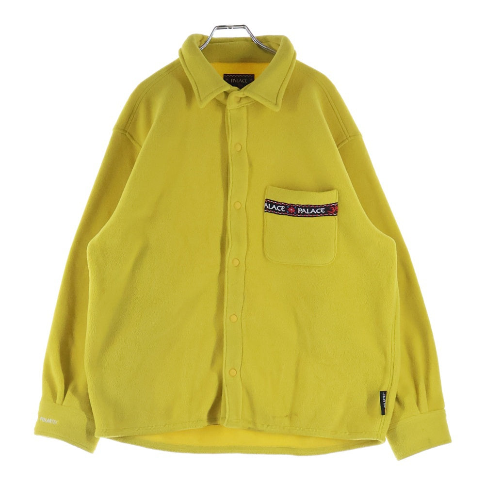 Palace Skateboards(パレススケートボーズ) 25AW POLARTEC OM FLEECE OVERSHIRT ポーラテック フリース オーバーシャツ イエロー