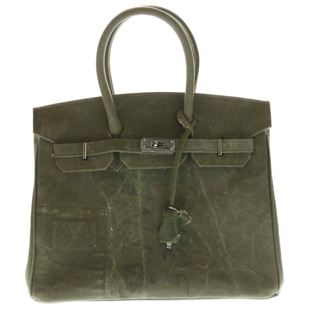 READY MADE(レディメイド) Travel Bag トラベルバッグ デストロイ加工 トートバッグ カーキ レディース