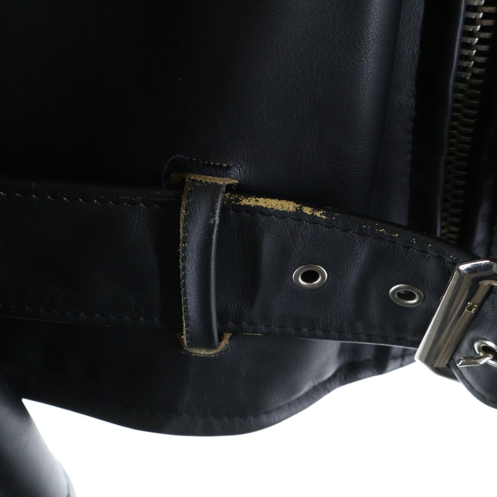 SCHOTT(ショット) ONESTAR RIDERS 110TH LIMITED ワンスター 110周年記念 ジップアップ レザー ライダースジャケット ブラック 7823250078