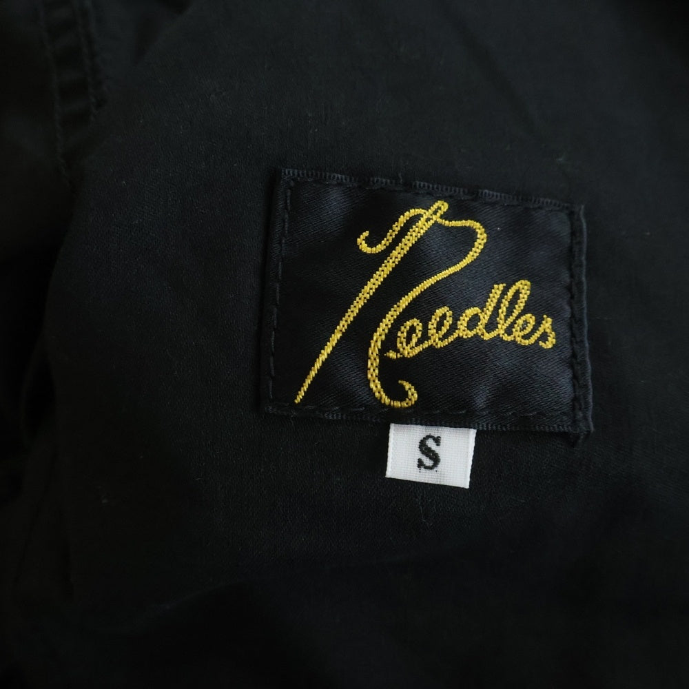Needles(ニードルス) H.D. Pant ジップフライ カーゴ ヒザデルパンツ ブラック