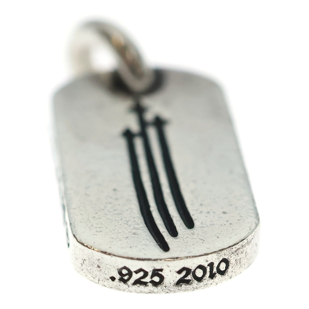 CHROME HEARTS(クロムハーツ) DT TNY RS3 クロスタイニードッグタグ ペンダントトップ シルバー