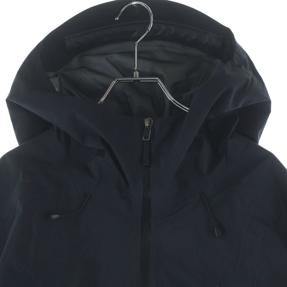 ARC'TERYX(アークテリクス) BETA LT JACKET ベータ エンブロイダリーデザイン フーデット ジップアップ ナイロンジャケット ブラック 26844-135774-07/22