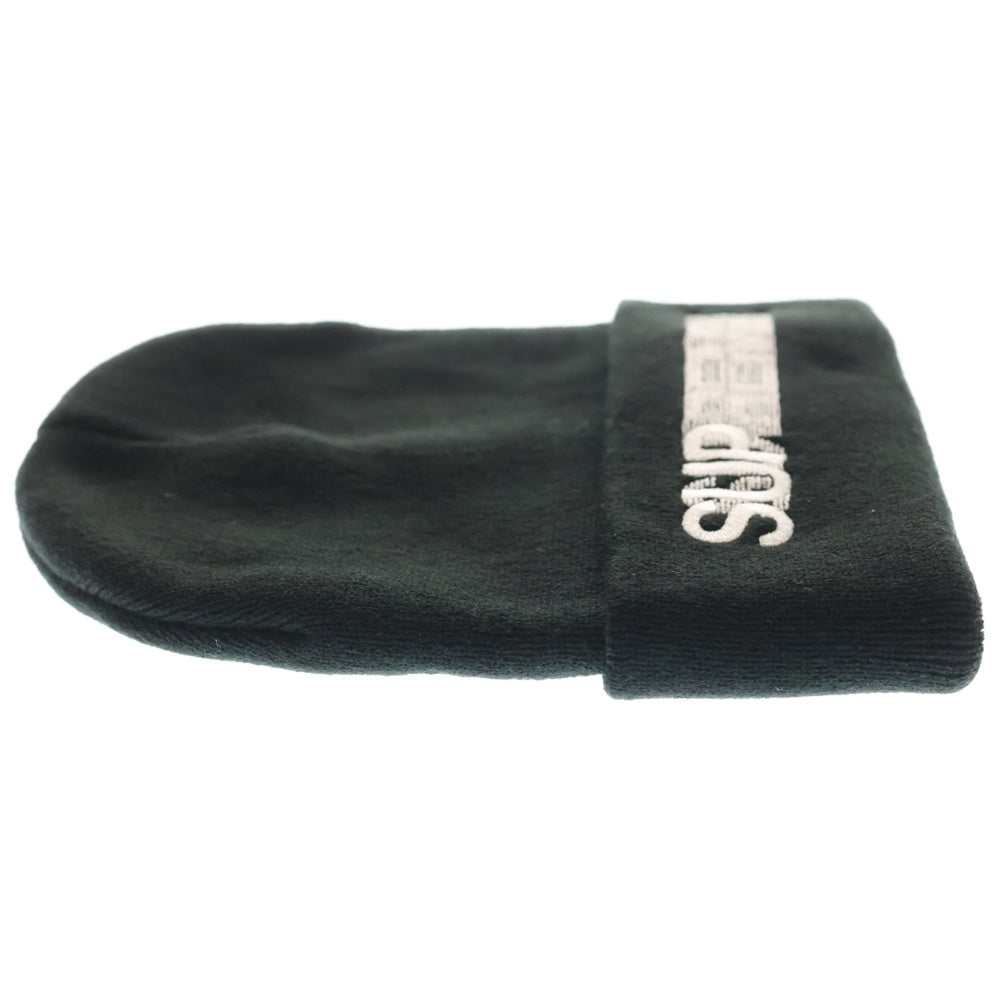 SUPREME(シュプリーム) 23SS Motion Logo Beanie モーション ロゴデザイン ビーニー ニット帽 ブラック