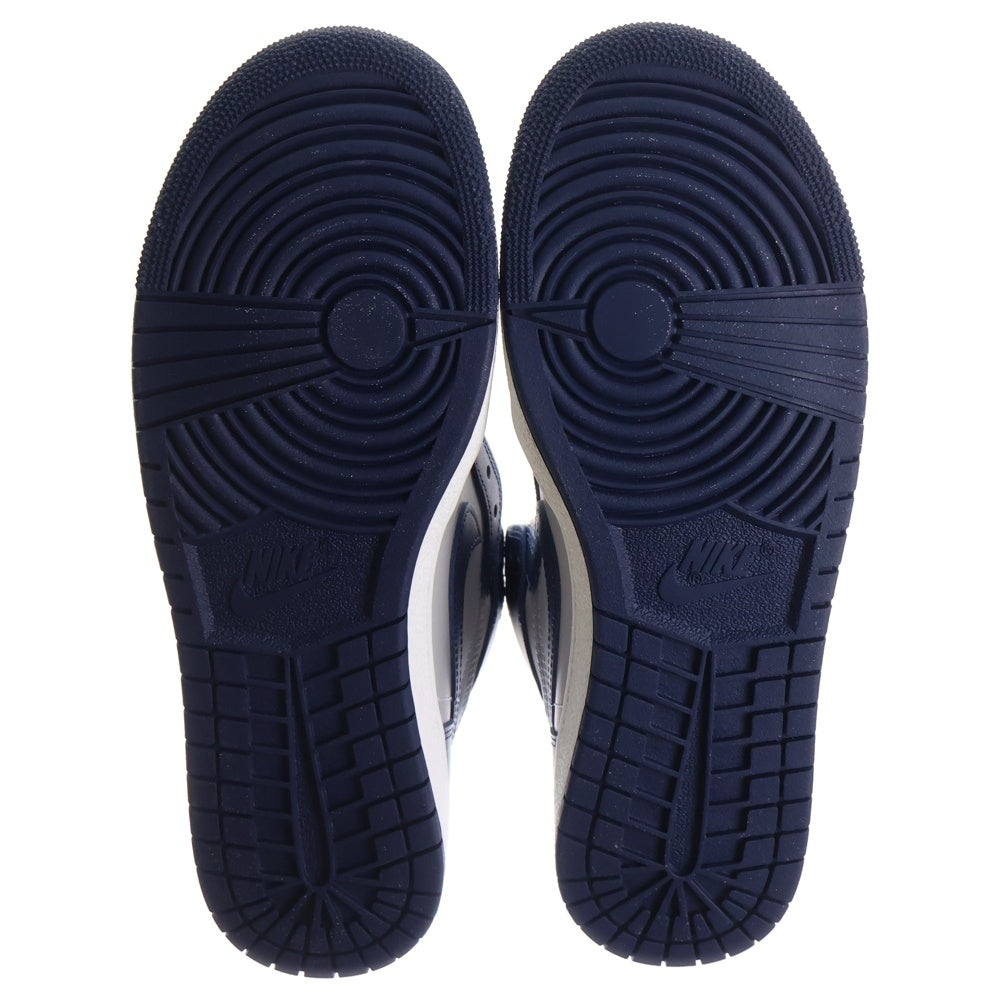 NIKE(ナイキ) AIR JORDAN 1 HIGH 85 GEORGETOWN エアジョーダン1 85 ジョージタウン ハイカットスニーカー グレー/ネイビー US9.5/27.5cm BQ4422-400