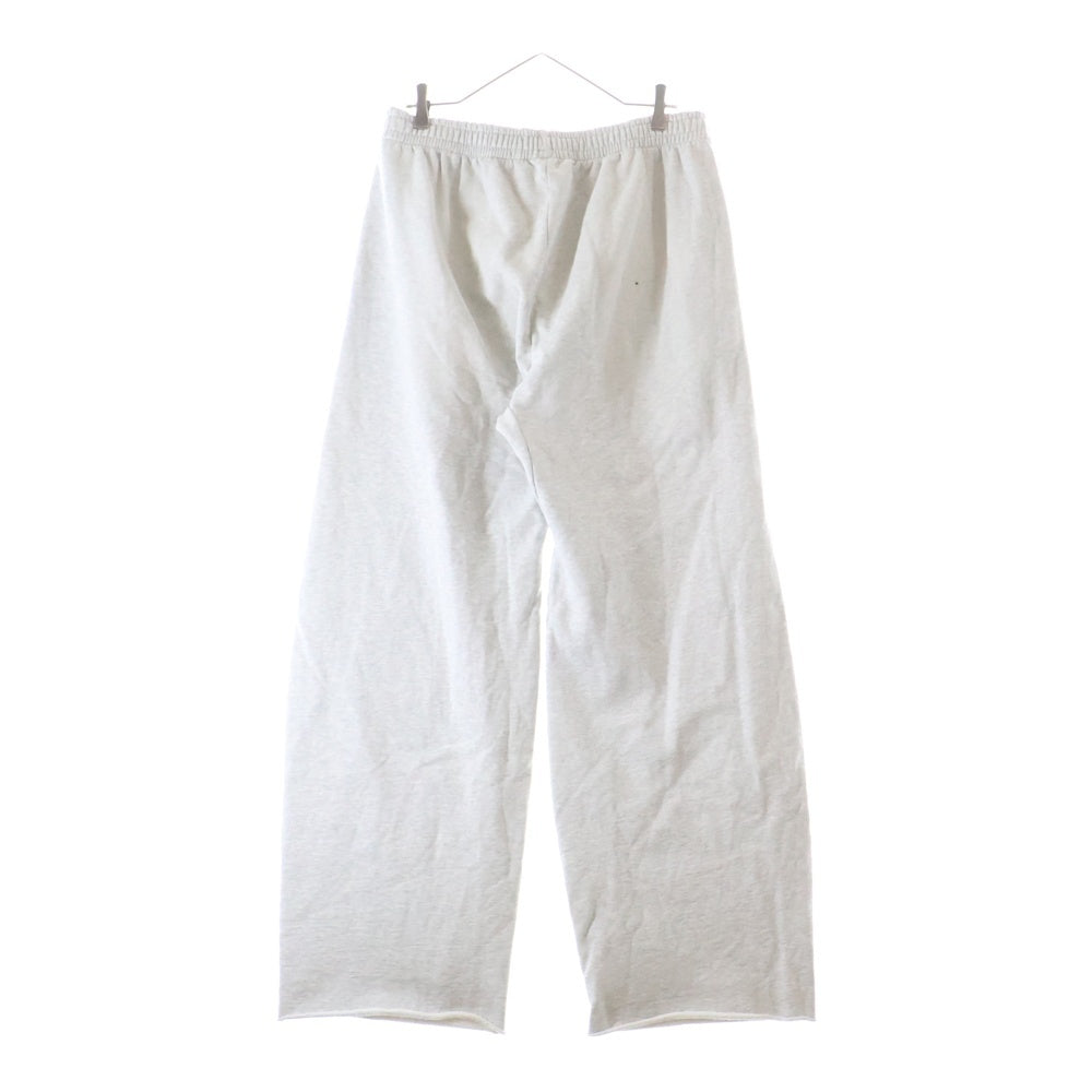 ALEXANDER WANG(アレキサンダーワン) GRAPHIC UNISEX WIDE LEG SWEATPANT グラフィック ユニセックス ワイドレッグ スウェットパンツ グレー UCC2254117