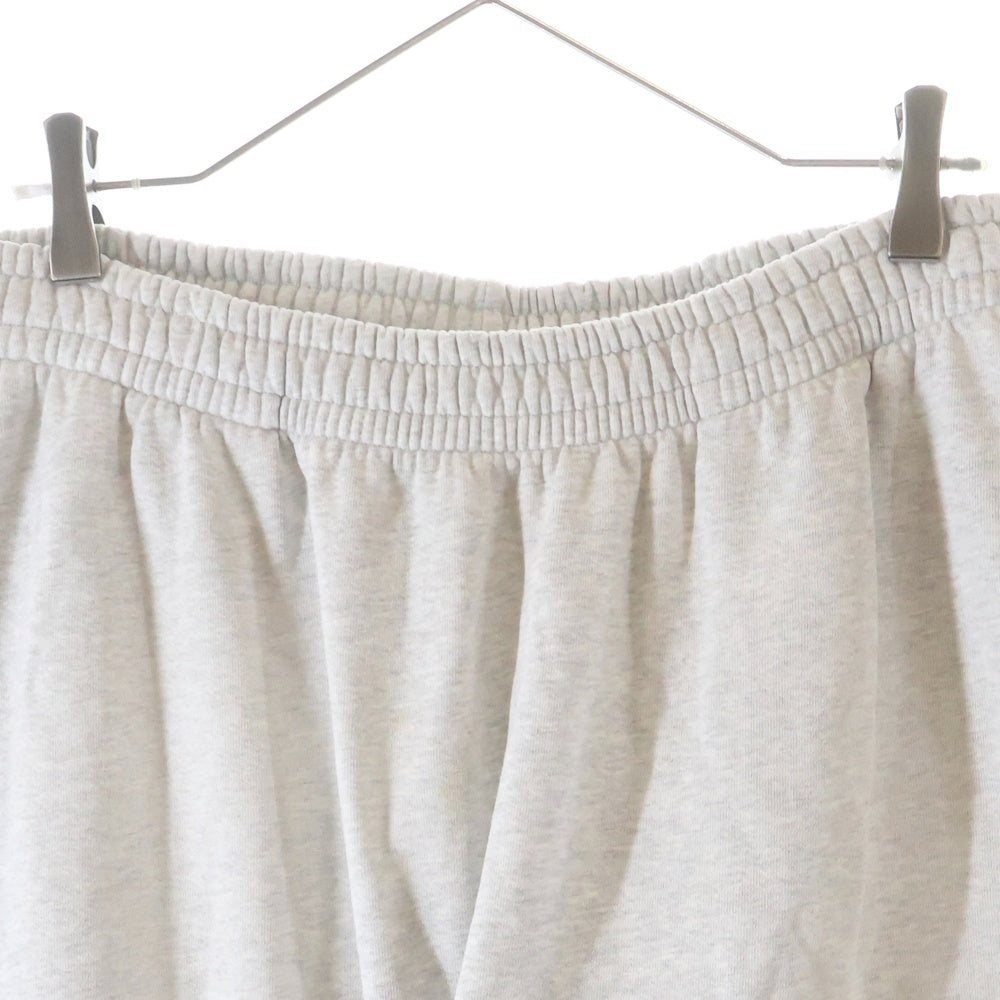 ALEXANDER WANG(アレキサンダーワン) GRAPHIC UNISEX WIDE LEG SWEATPANT グラフィック ユニセックス ワイドレッグ スウェットパンツ グレー UCC2254117