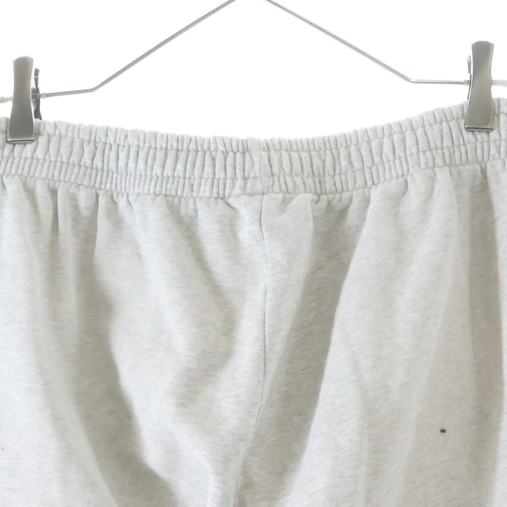 ALEXANDER WANG(アレキサンダーワン) GRAPHIC UNISEX WIDE LEG SWEATPANT グラフィック ユニセックス ワイドレッグ スウェットパンツ グレー UCC2254117