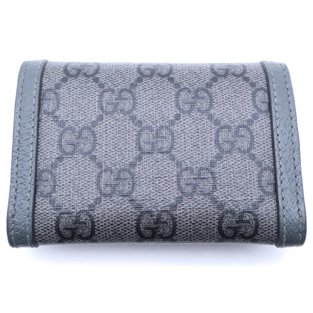 GUCCI(グッチ) GGスプリーム カードケース 名刺入れ グレー 732025 レディース