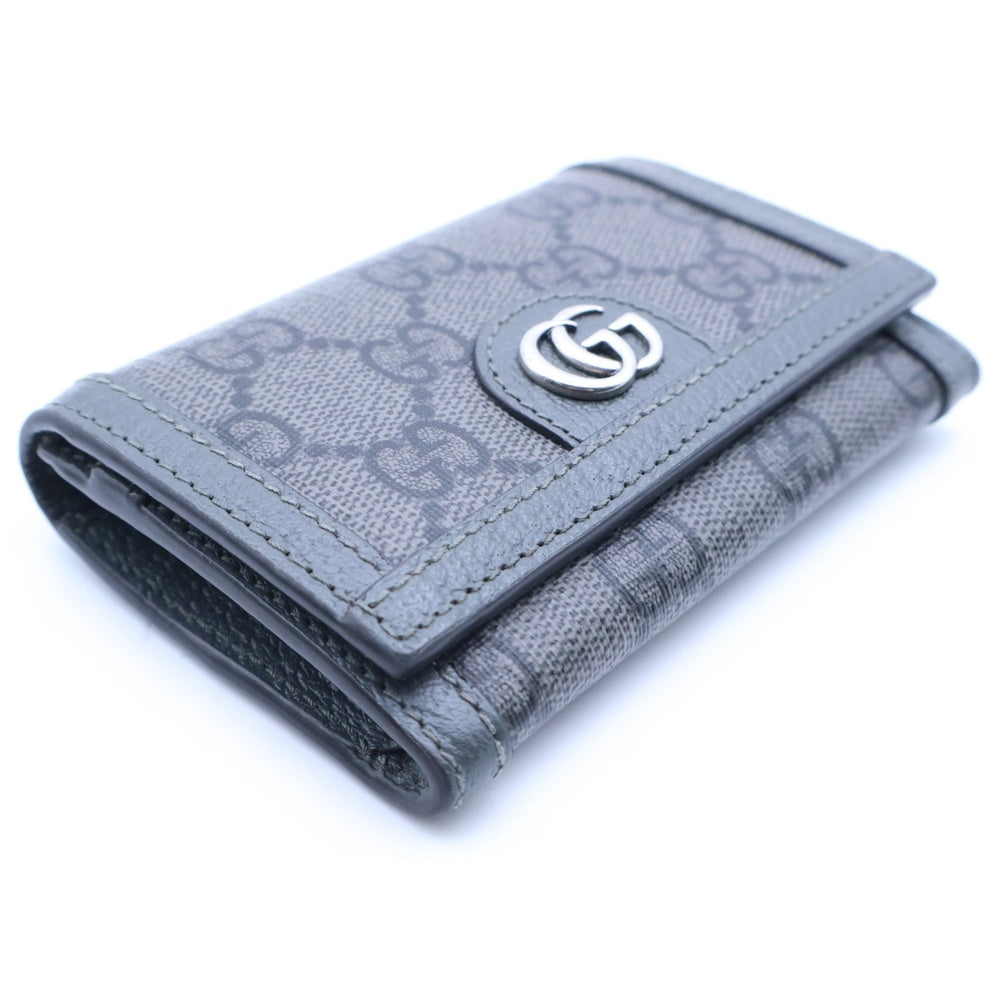 GUCCI(グッチ) GGスプリーム カードケース 名刺入れ グレー 732025 レディース