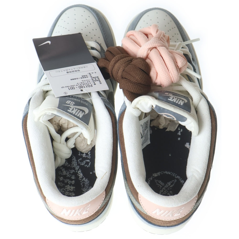 NIKE(ナイキ) ×YUTO HORIGOME DUNK LOW PRO 堀米 雄斗 ダンク プロ ローカットスニーカー グレー/ホワイト US7/25cm FQ1180-001