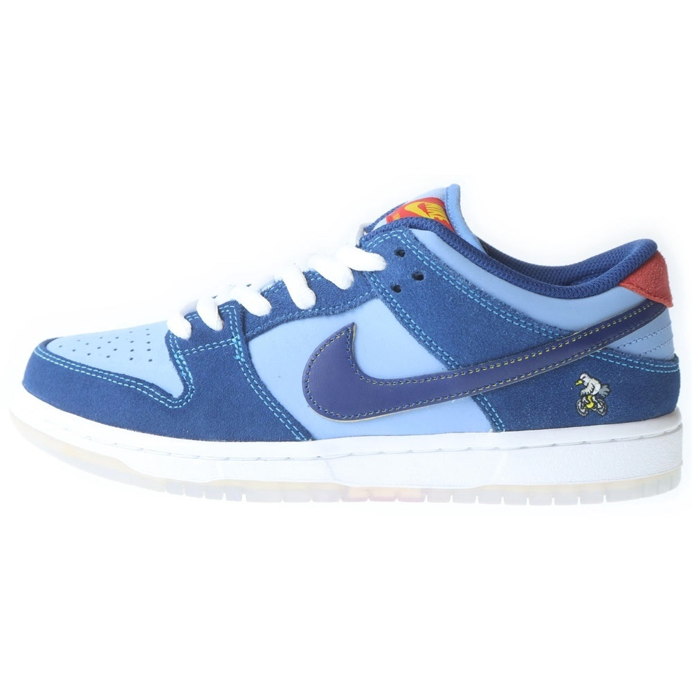 NIKE(ナイキ) ×Why So Sad? DUNK LOW COASTAL BLUE ダンク ワイ ソー サッド ローカットスニーカー ブルー US7/25cm DX5549-400