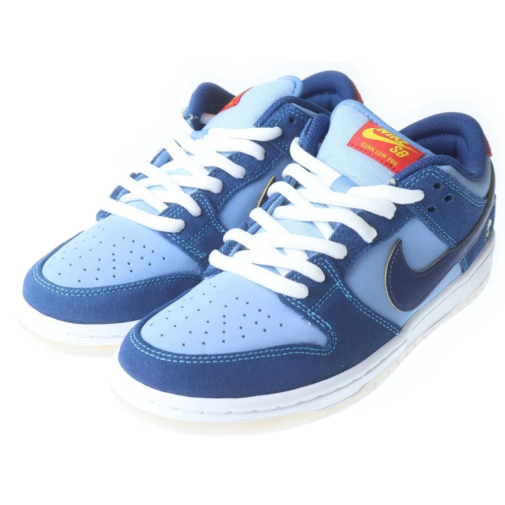 NIKE(ナイキ) ×Why So Sad? DUNK LOW COASTAL BLUE ダンク ワイ ソー サッド ローカットスニーカー ブルー US7/25cm DX5549-400