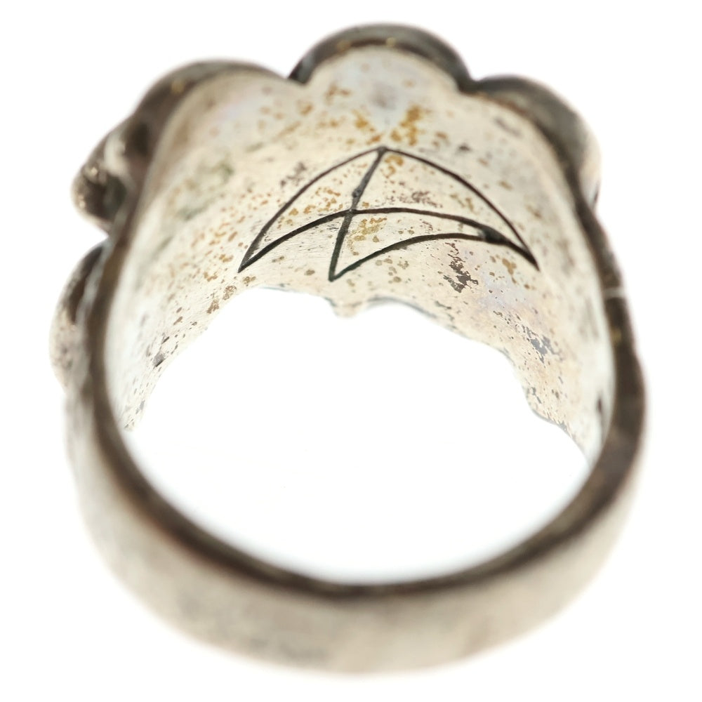 CRAZY PIG(クレイジーピッグ) CATACOMBS SKULLS RING カタコンベ スカルリング シルバー