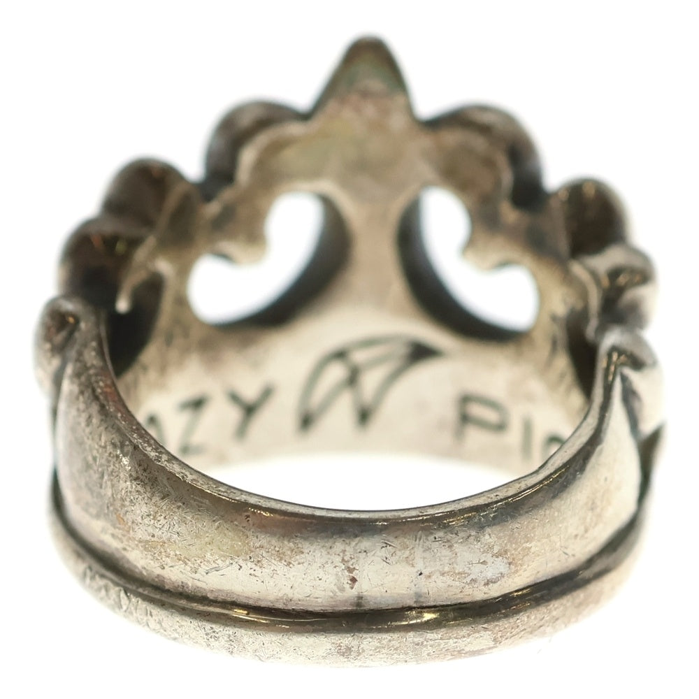CRAZY PIG(クレイジーピッグ) TUDOR CROWN RING チューダークラウンリング シルバー