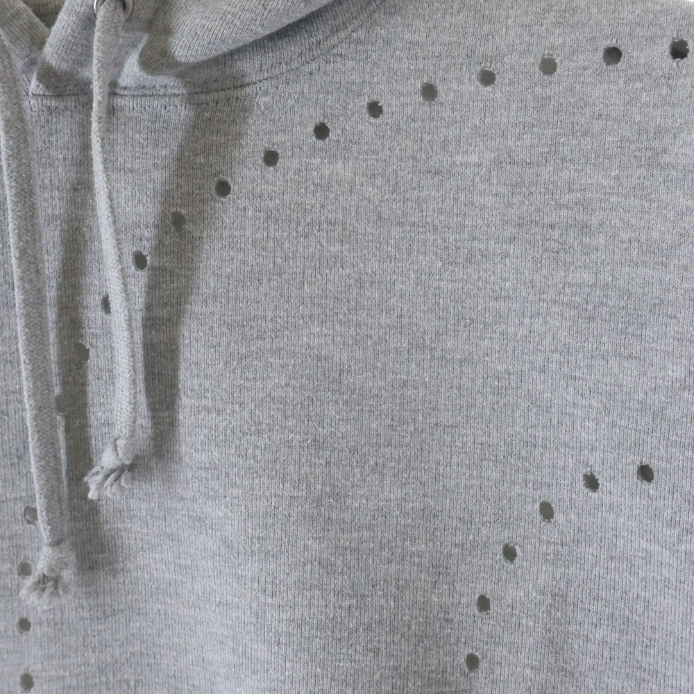 SUPREME(シュプリーム) 21SS Laser Cut S Logo Hooded Sweatshirt レーザーカット Sロゴフーデッドスウェットシャツ グレー