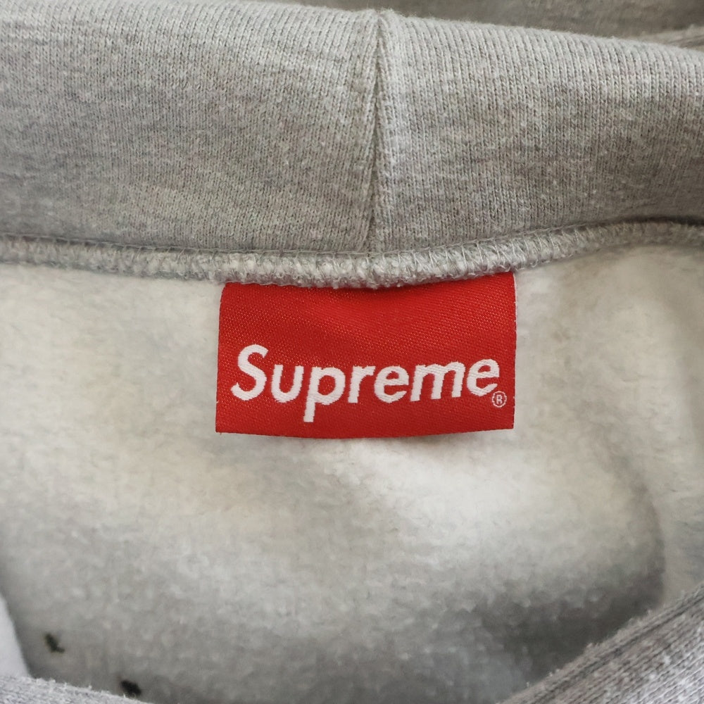 SUPREME(シュプリーム) 21SS Laser Cut S Logo Hooded Sweatshirt レーザーカット Sロゴフーデッドスウェットシャツ グレー