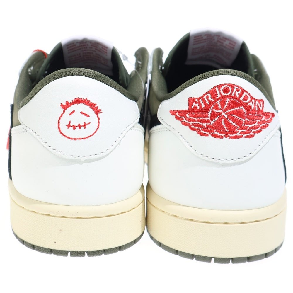 NIKE(ナイキ) ×TAVIS SCOTT AIR JORDAN1 LOW OG SP トラヴィス スコット エアジョーダン1 リバースオリーブ DM7866-200 ローカットスニーカー