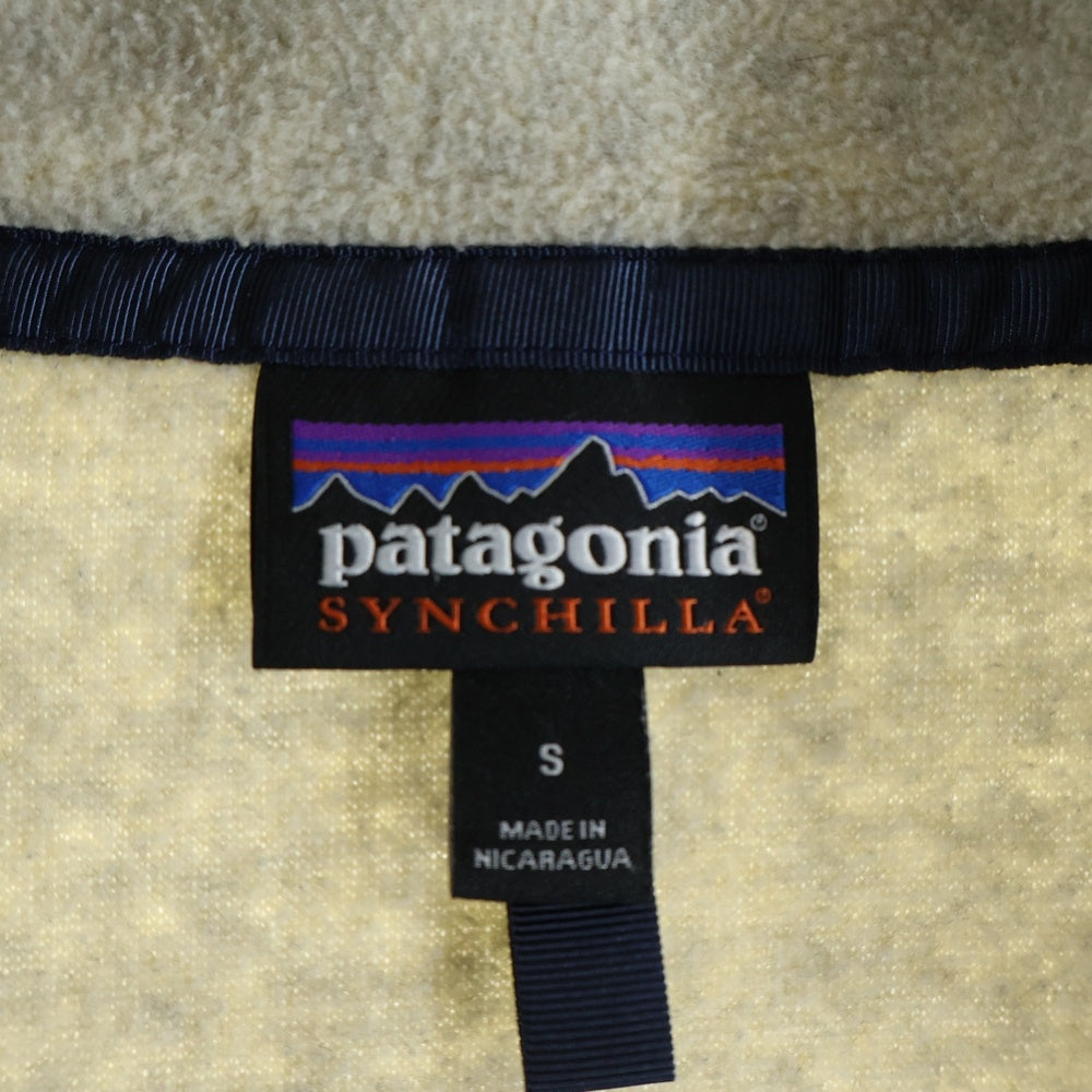 PATAGONIA(パタゴニア) 19SS SYNCHILLA SNAP-T PULLOVER シンチラ スナップT プルオーバー フリース アイボリー 25580 SP19
