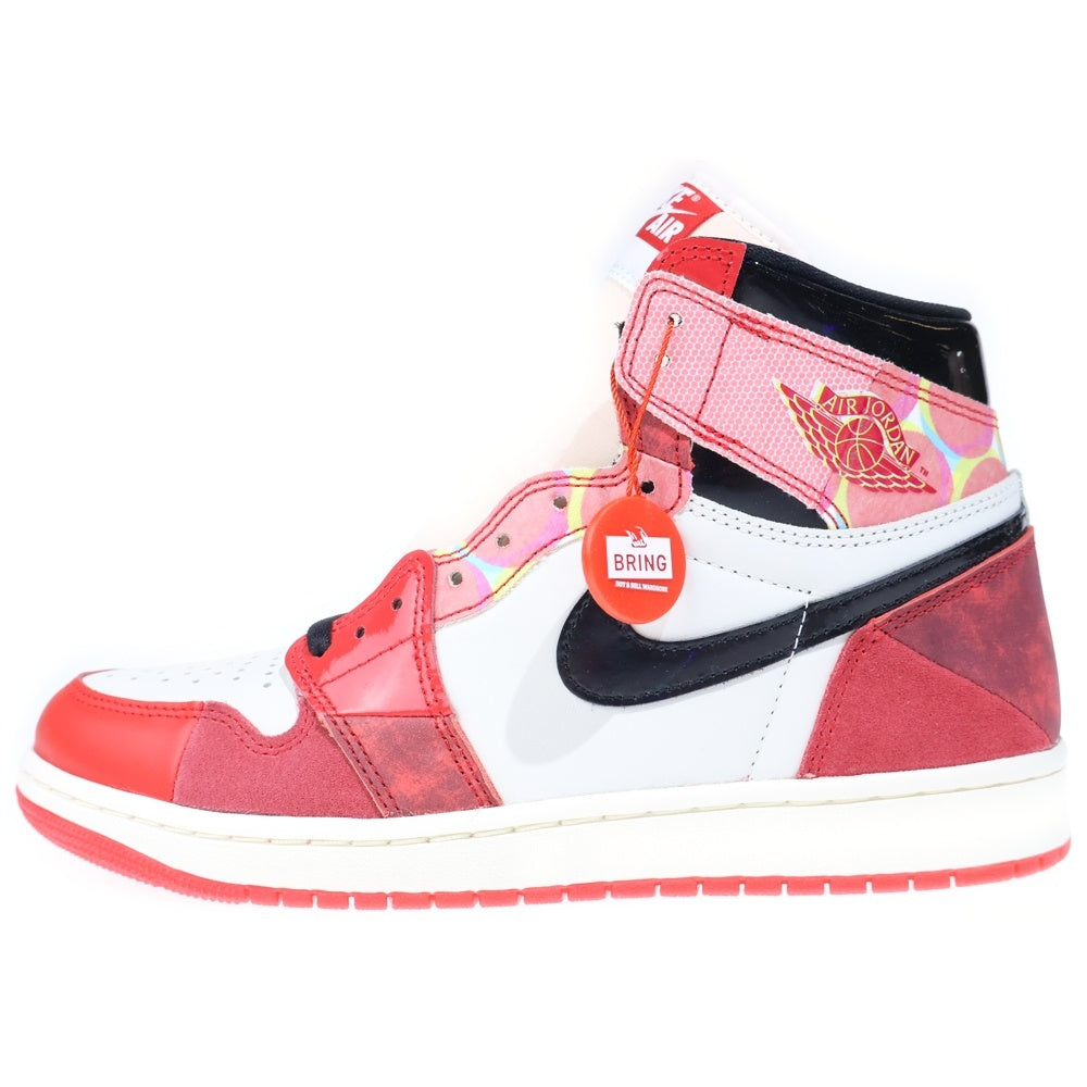 NIKE(ナイキ) AIR JORDAN 1 HIGH OG SP SPIDER-MAN DV1748-601 エアジョーダン1 ハイカットスニーカー オリジナル スパイダーマン レッド US9/27.0cm