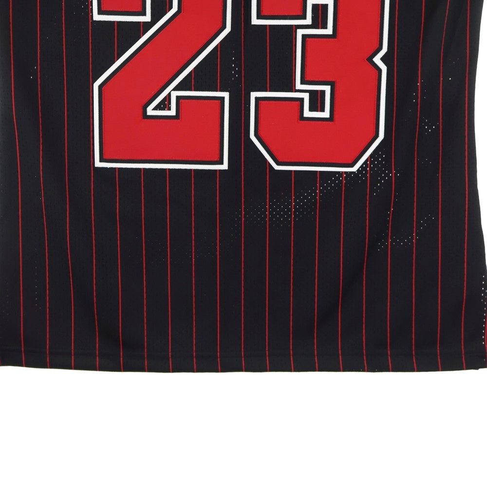 Mitchell&Ness(ミッチェル アンド ネス) Michael Jordan 1996-97 Chicago Bulls Authentic Jersey シカゴブルズユニフォーム ノースリーブタンクトップ ブラック/レッド