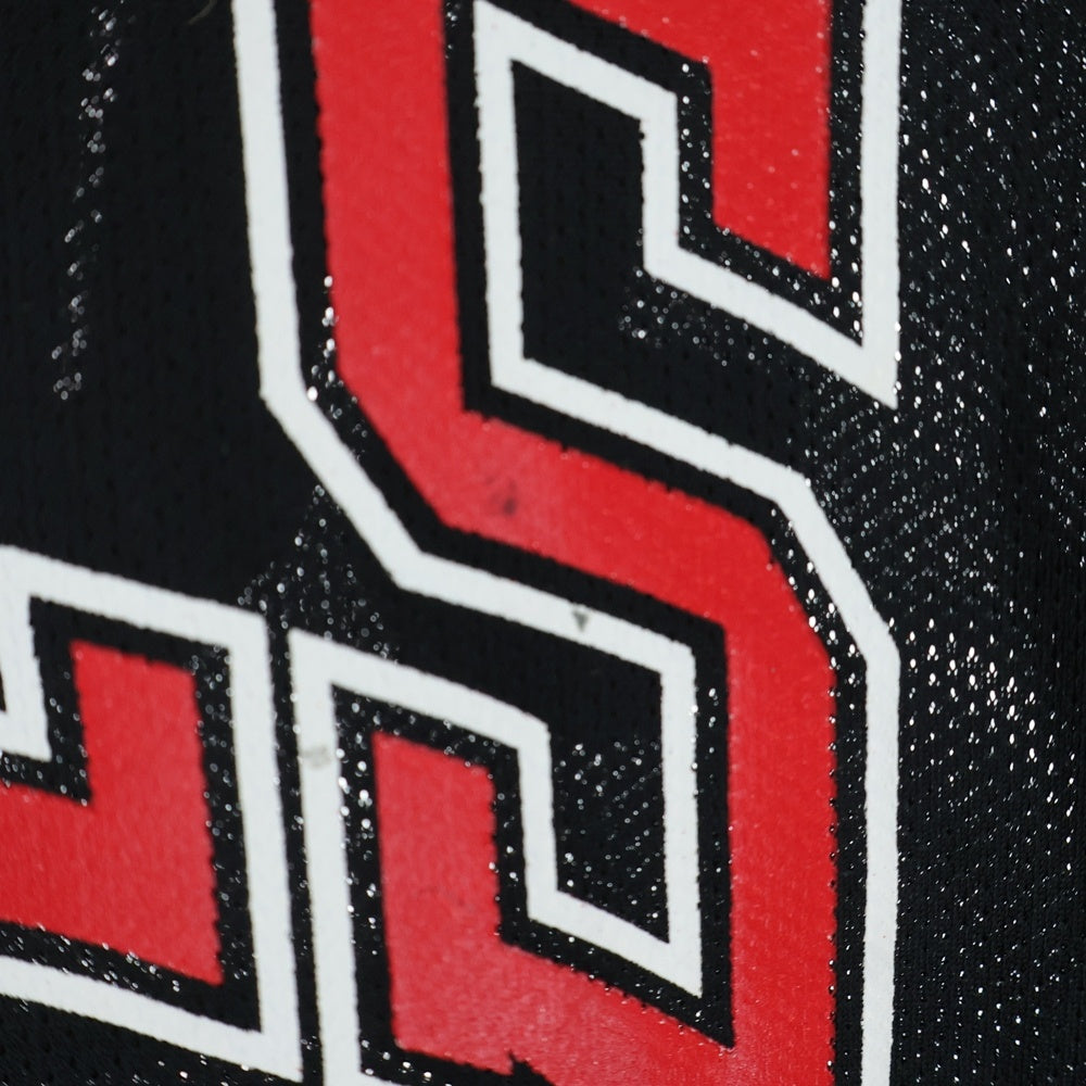 CHAMPION(チャンピオン) NBA Michael Jordan Chicago Bulls Jersey シカゴブルズ ユニフォーム ノースリーブタンクトップ ブラックレッド