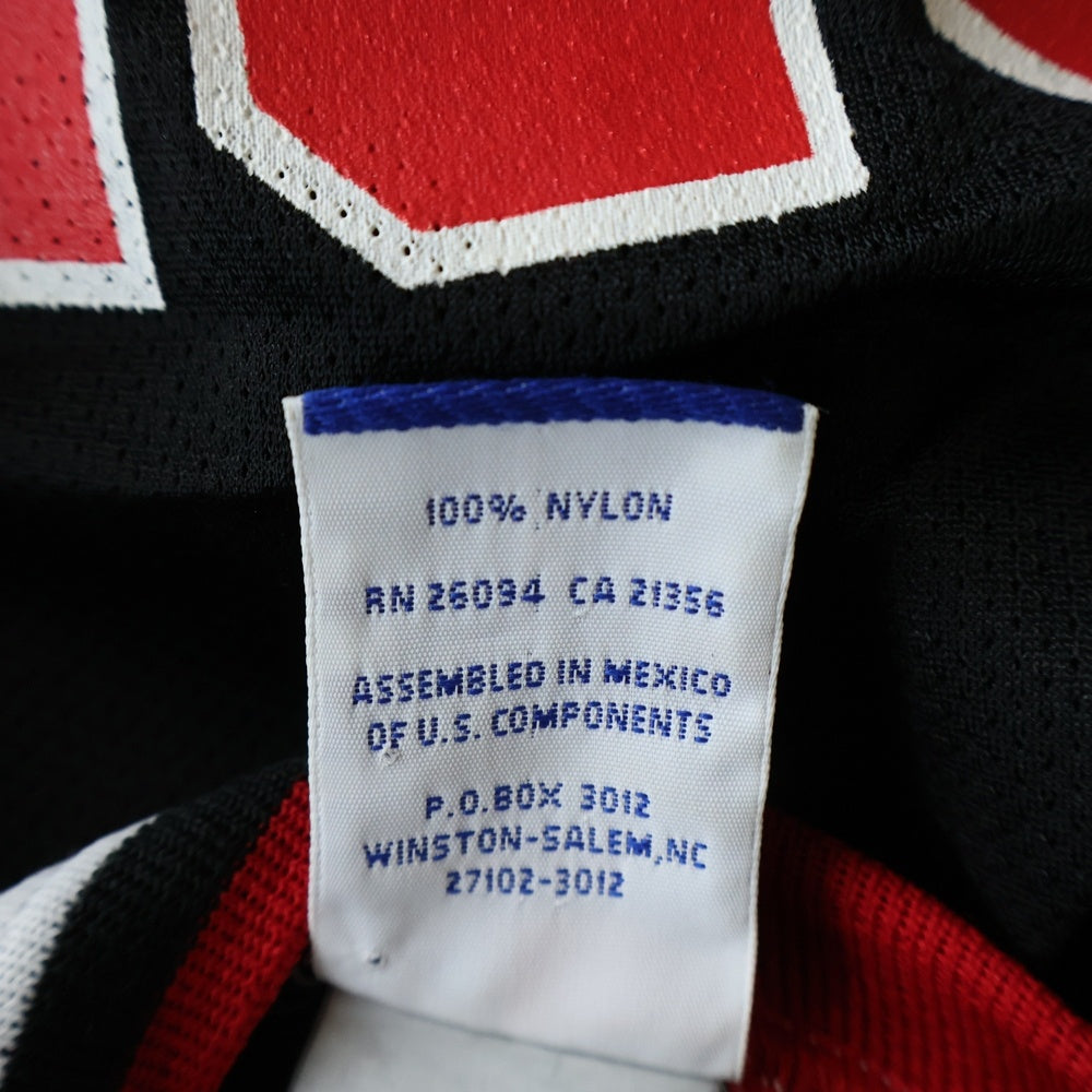CHAMPION(チャンピオン) NBA Michael Jordan Chicago Bulls Jersey シカゴブルズ ユニフォーム ノースリーブタンクトップ ブラックレッド