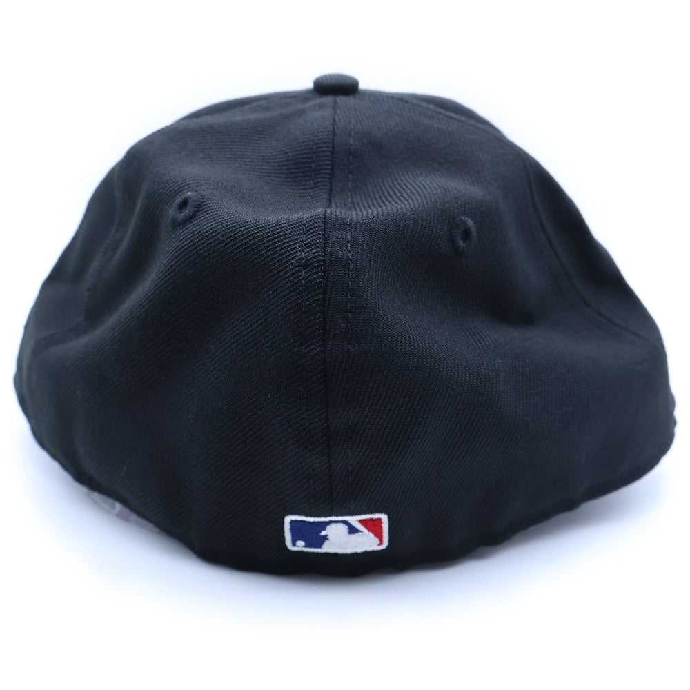 NEW ERA(ニューエラ) ×AIME LEON DORE エメリオンドレ エンブロイダリーデザイン ニューヨークヤンキース ベースボールキャップ 帽子 ブラック