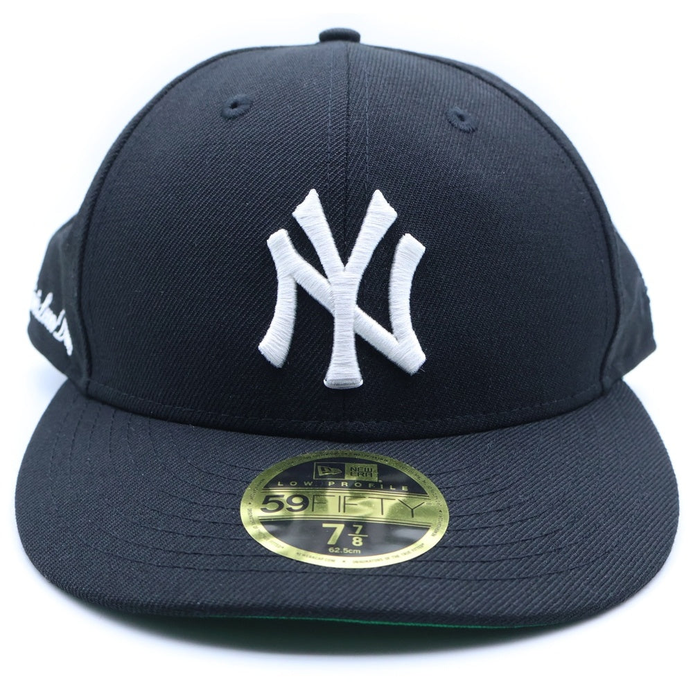 NEW ERA(ニューエラ) ×AIME LEON DORE エメリオンドレ エンブロイダリーデザイン ニューヨークヤンキース ベースボールキャップ 帽子 ブラック