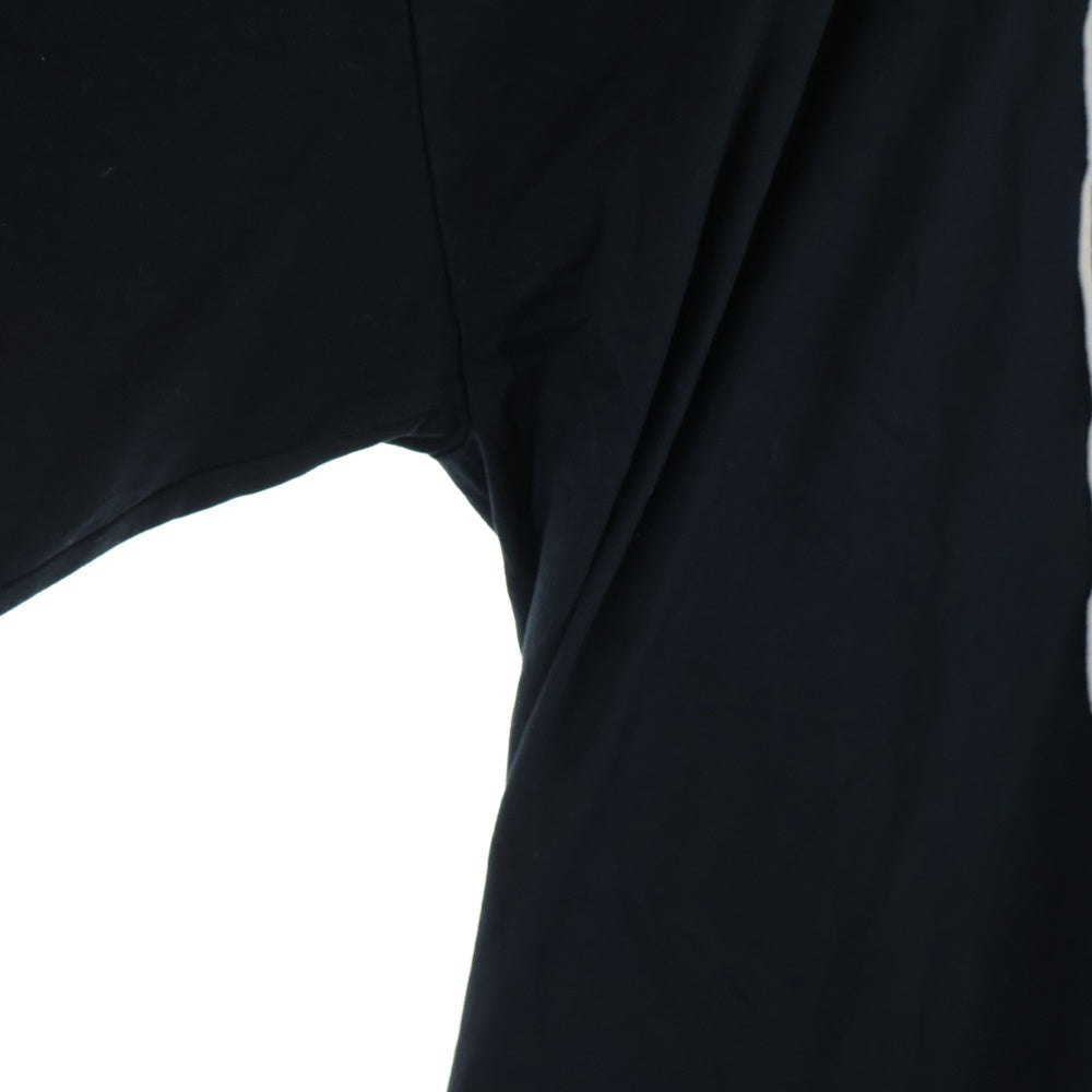 Rick Owens(リックオウエンス) 23SS ×CHAMPION LOGO EMBROIDERED TOMMY TEE チャンピオン ロゴデザイン トミー クルーネック カットソー カットソー 半袖Tシャツ ブラック CM02C9229-CHJEG