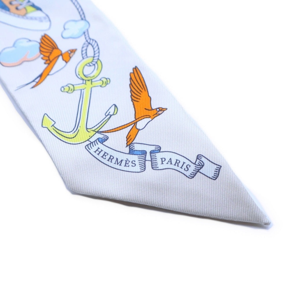 HERMES(エルメス) ツイリー SUR MON NUAGE 私の雲 シルクスカーフ マルチ レディース