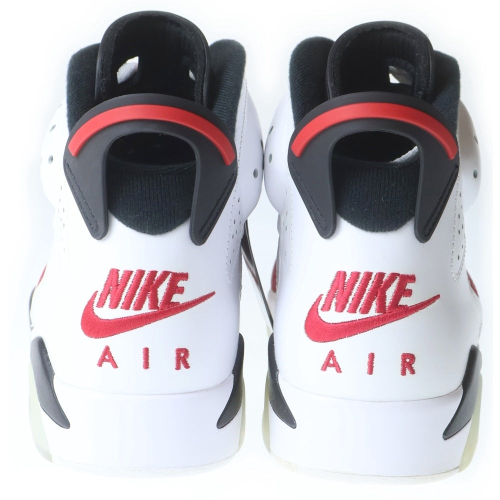 NIKE(ナイキ) AIR JORDAN 6 CARMINE エアジョーダン6 カーマイン ハイカットスニーカー レッド US8.5/26.5cm CT8529-106