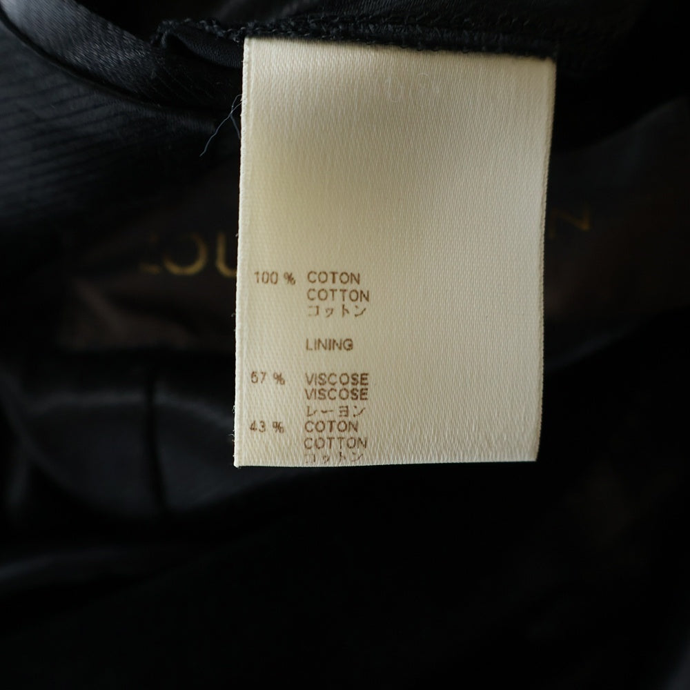 LOUIS VUITTON(ルイヴィトン) マルチポケット ベルベット テーラードジャケット ブラック MHJA61CM3 レディース