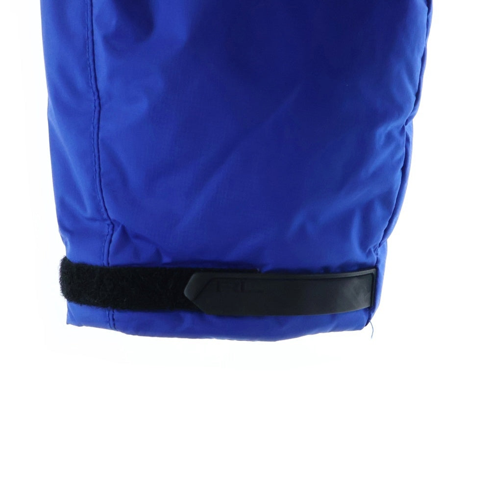 POLO RALPH LAUREN(ポロラルフローレン) ビックポニーエンブロイダリーデザイン フーデッド ジップアップ ダウンジャケット ブルー 710585152003