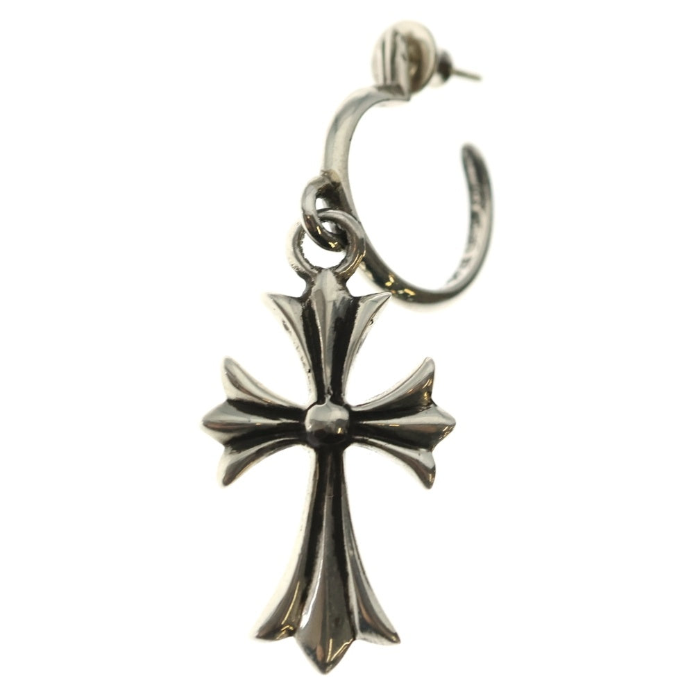 CHROME HEARTS(クロムハーツ) TINY CH CROSS タイニーCHクロス フープピアス シルバー BCA115