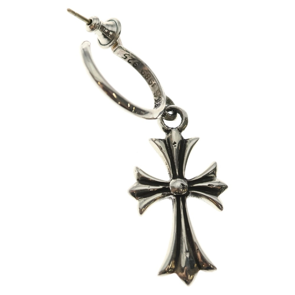 CHROME HEARTS(クロムハーツ) TINY CH CROSS タイニーCHクロス フープピアス シルバー BCA115