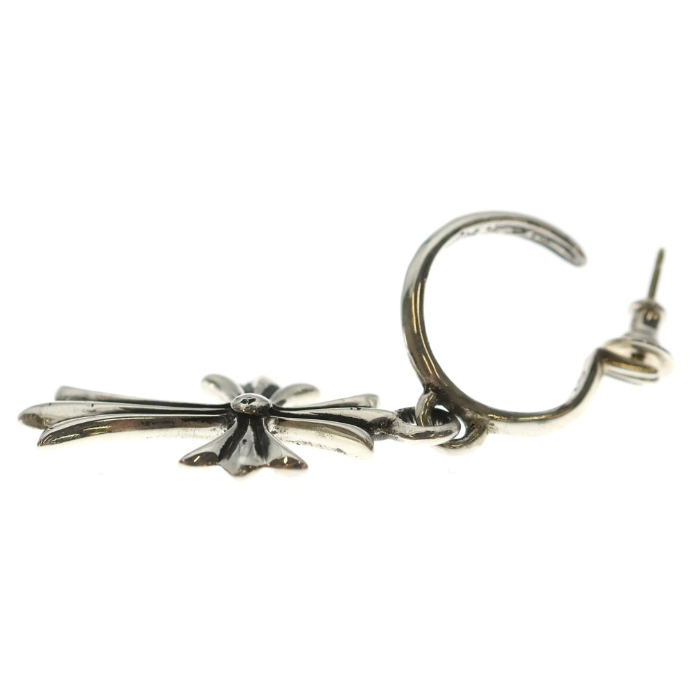 CHROME HEARTS(クロムハーツ) TINY CH CROSS タイニーCHクロス フープピアス シルバー BCA115