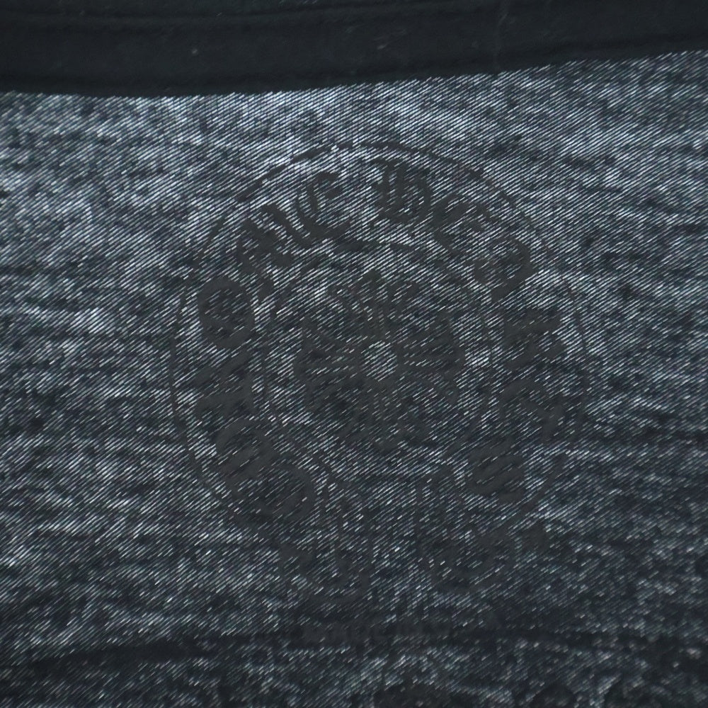 CHROME HEARTS(クロムハーツ) MLT COL CEM CRS TEE マルチカラーセメタリークロス クルーネック半袖Tシャツ カットソー ブラック