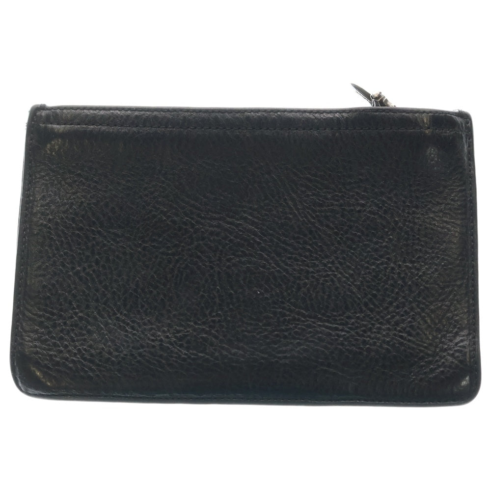 CHROME HEARTS(クロムハーツ) ZPR CHNG PURSE2 Dagger Zip Coin Case チェンジパース2 ダガージップコインケース ブラック