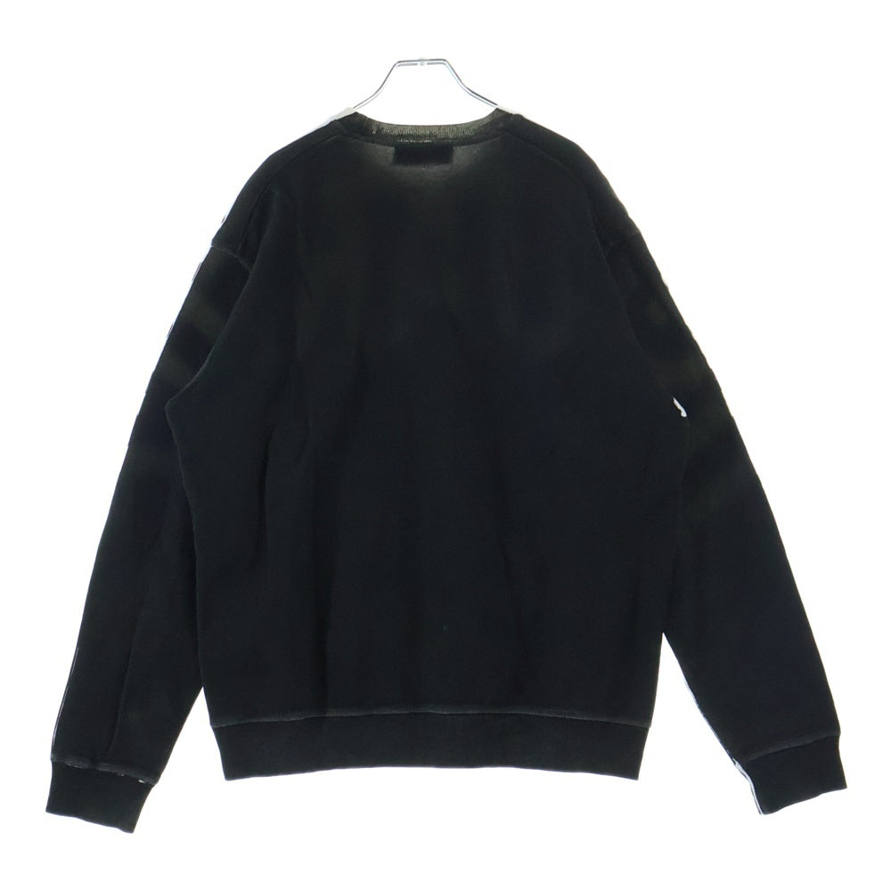 DSQUARED2(ディースクエアード) 21AW アーチロゴ クルーネックスウェット トレーナー ブラック S74GU0519