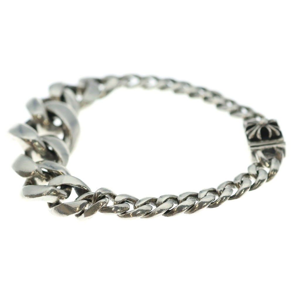 CHROME HEARTS(クロムハーツ) TAPERED CLSC LNK テーパードクラシックリンク シルバーブレスレット シルバー
