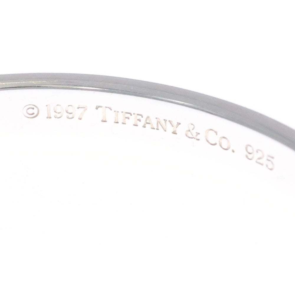 TIFFANY & Co.(ティファニー) 1837 ロゴデザイン ナローバングル ブレスレット シルバー レディース