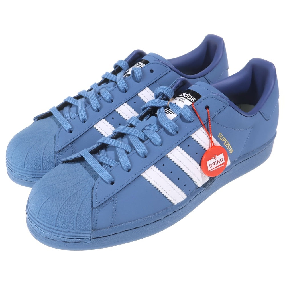 adidas(アディダス) ×Daiki Tsuneta ×atmos SUPERSTER 常田大希 ダイキツネタ アトモス スーパースター ローカットスニーカー ブルー US9.5/27.5cm H06346