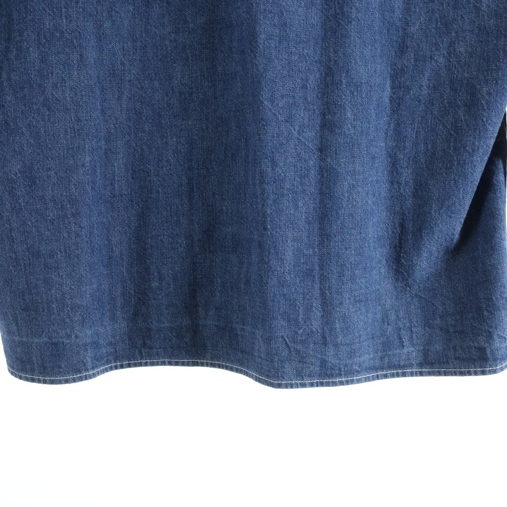 VISVIM(ヴィスヴィム) 14AW LHAMO SHIRT ONE WASH ラモシャツ ワンウォッシュ デニム 長袖シャツ インディゴ 0114405007001