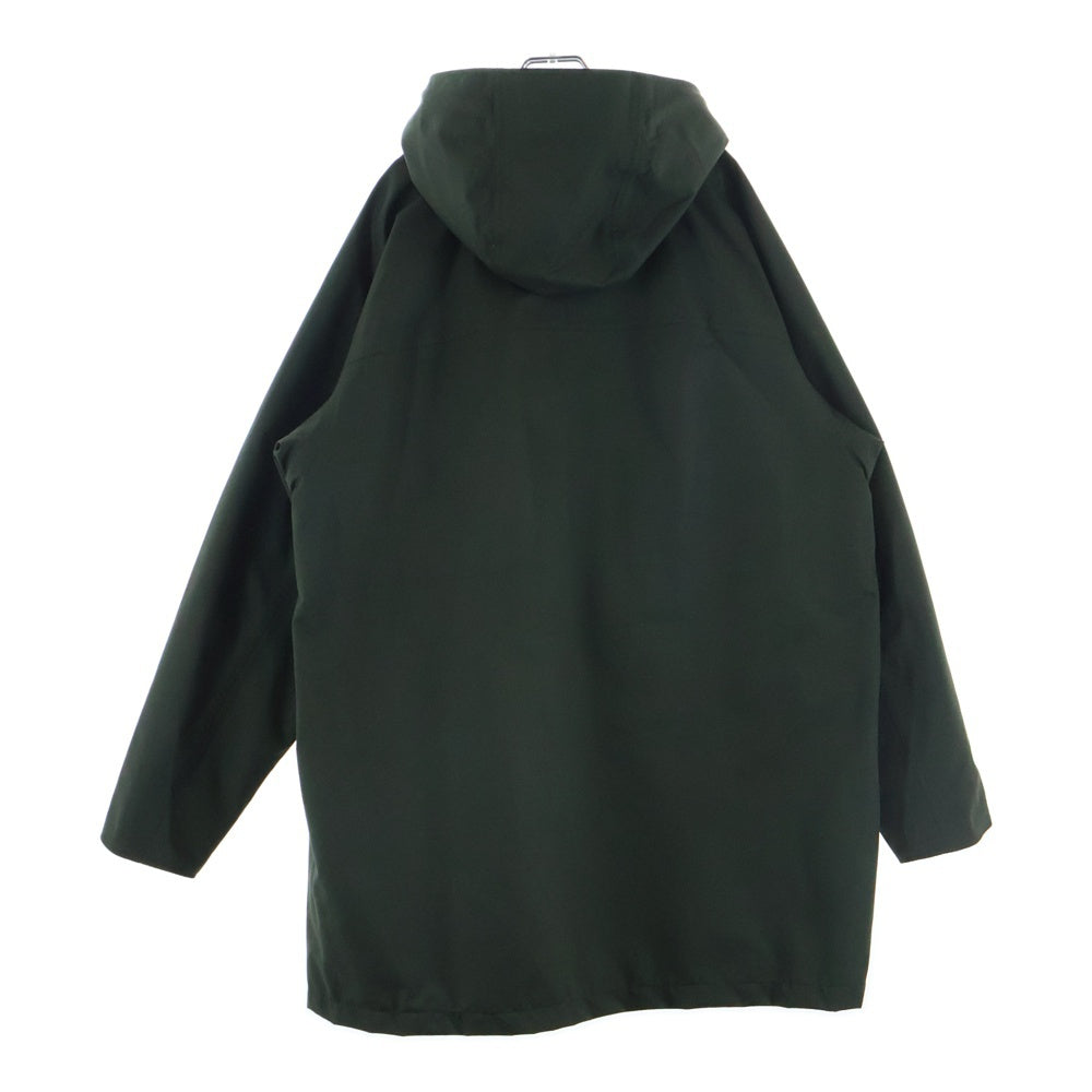 nanamica(ナナミカ) 24SS 2L GORE-TEX Hooded Coat ゴアテックス フーデッド ロングコート カーキ SUBF350
