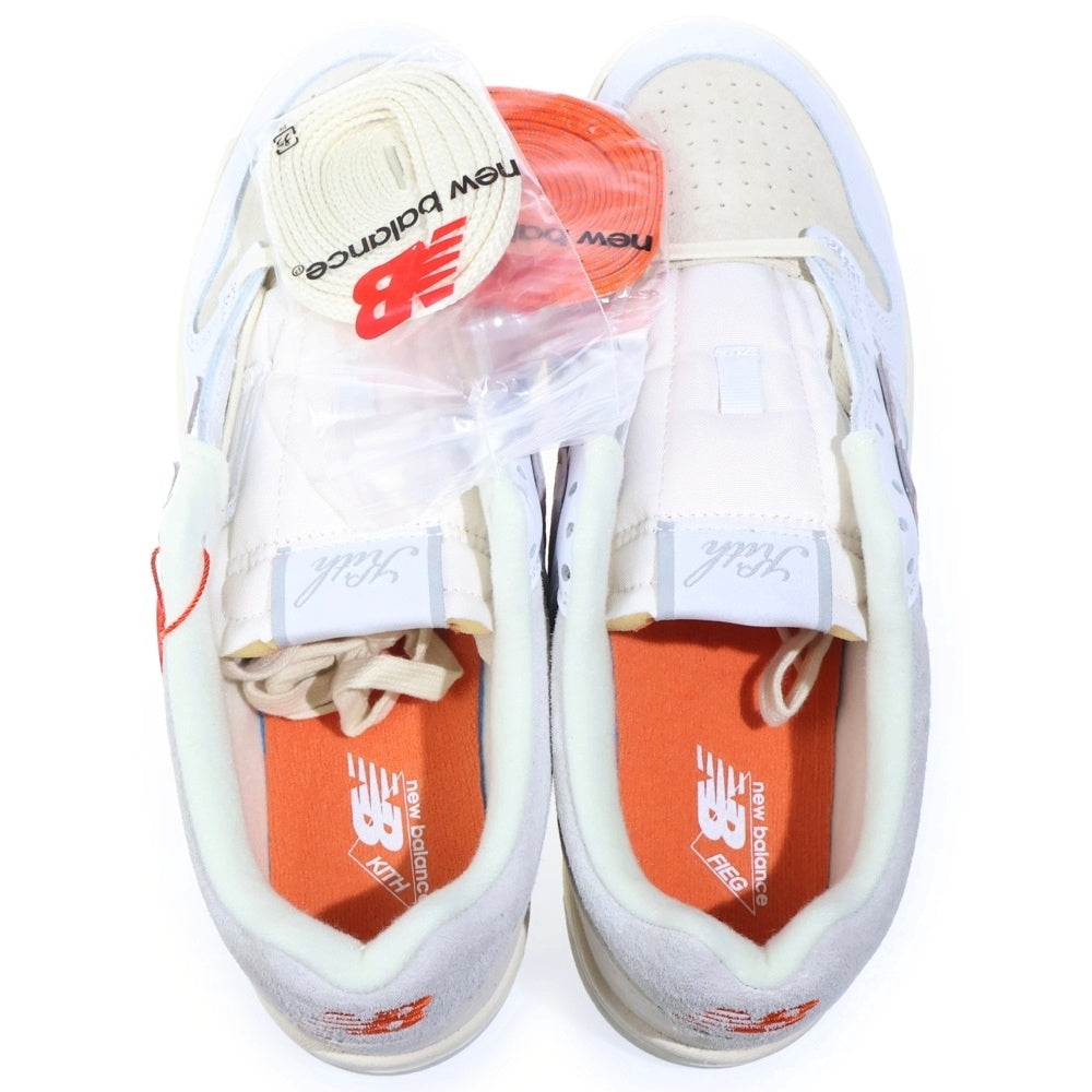 KITH(キス) 24AW ×NEW BALANCE NUMERIC 480 MADISON SQUARE GARDEN ニューバランス ヌメリック マディソンスクエア ローカットスニーカー US10/28cm ホワイト