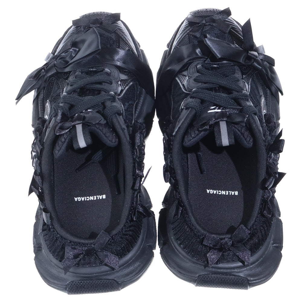 BALENCIAGA(バレンシアガ) 3XL Lace Mule 3XL レース ミュール ローカットスニーカー サンダル ブラック レディース 825468 WXLMC