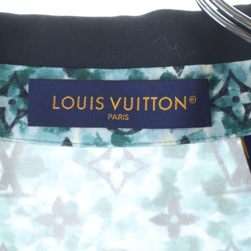 LOUIS VUITTON(ルイヴィトン) Monogram Ration Shirt モノグラムレーションシャツ 半袖シャツ ブルー RM232M ZR1 HPS25W
